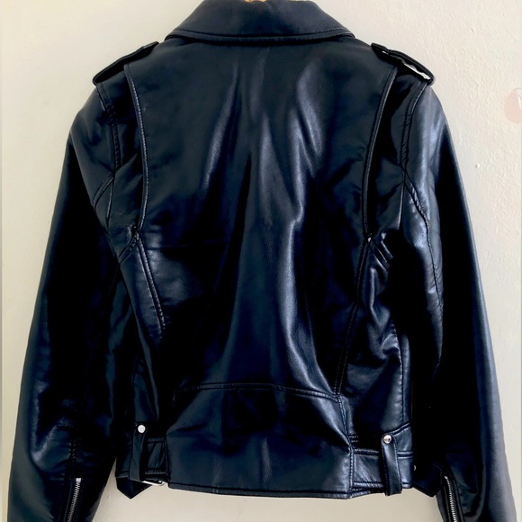 ZARA Faux Leather Jacket - Picture 2 of 7